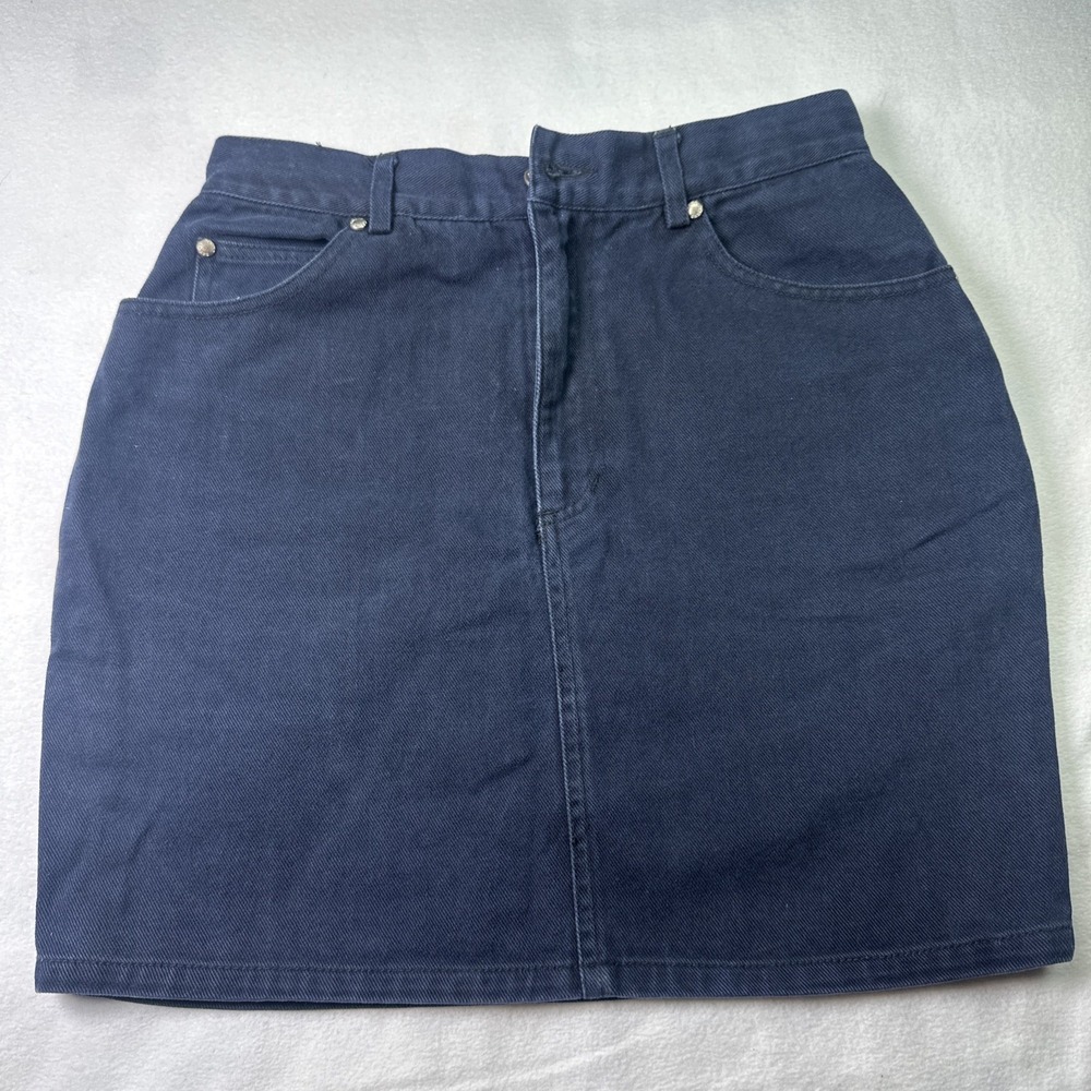 Navy‎ Blue Saint Saens Seoul Mini Skirt